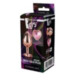 Gleaming Love Rose Gold Plug korek analny Medium