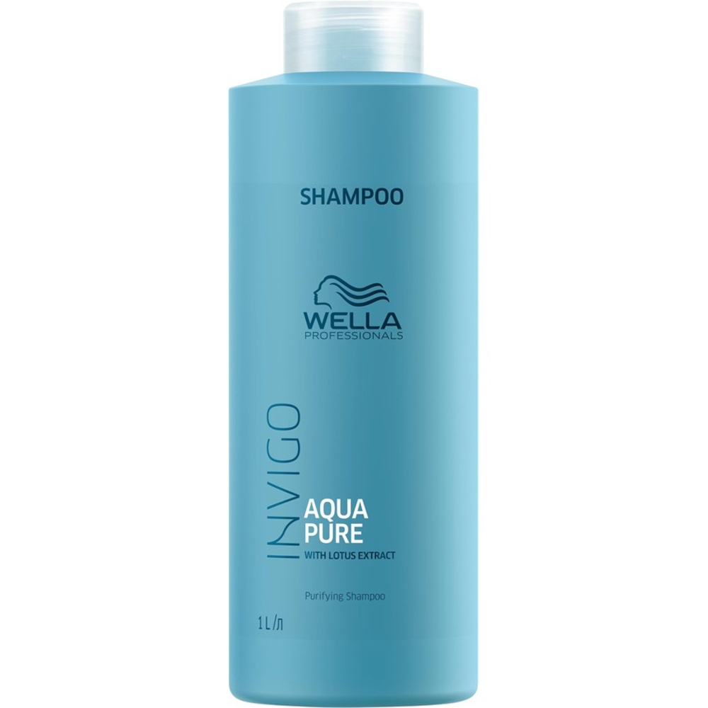 40171861659940692 Invigo Aqua Pure Purifying Shampoo oczyszczający szampon do włosów z ekstraktem z lotosu 1000ml - obrazek 1