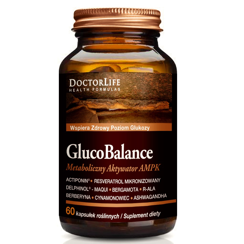 40196631660706756 GlucoBalance suplement diety w trosce o poziom glukozy 60 kapsułek - obrazek 1