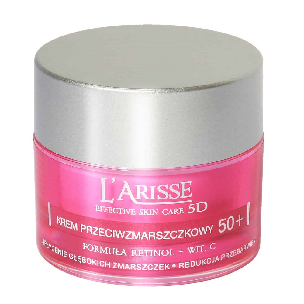 40201101709123099 L'arisse 5D krem przeciwzmarszczkowy 50+ 50ml - obrazek 1