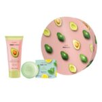 Fruit Lovers Avocado zestaw żel pod prysznic 200ml + szampon w kostce 60g