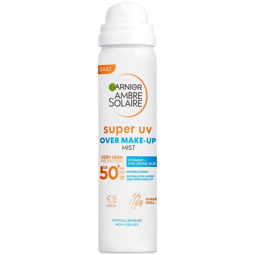 40269051742840719 Ambre Solaire Super UV mgiełka ochronna do twarzy SPF50 75ml - obrazek 1
