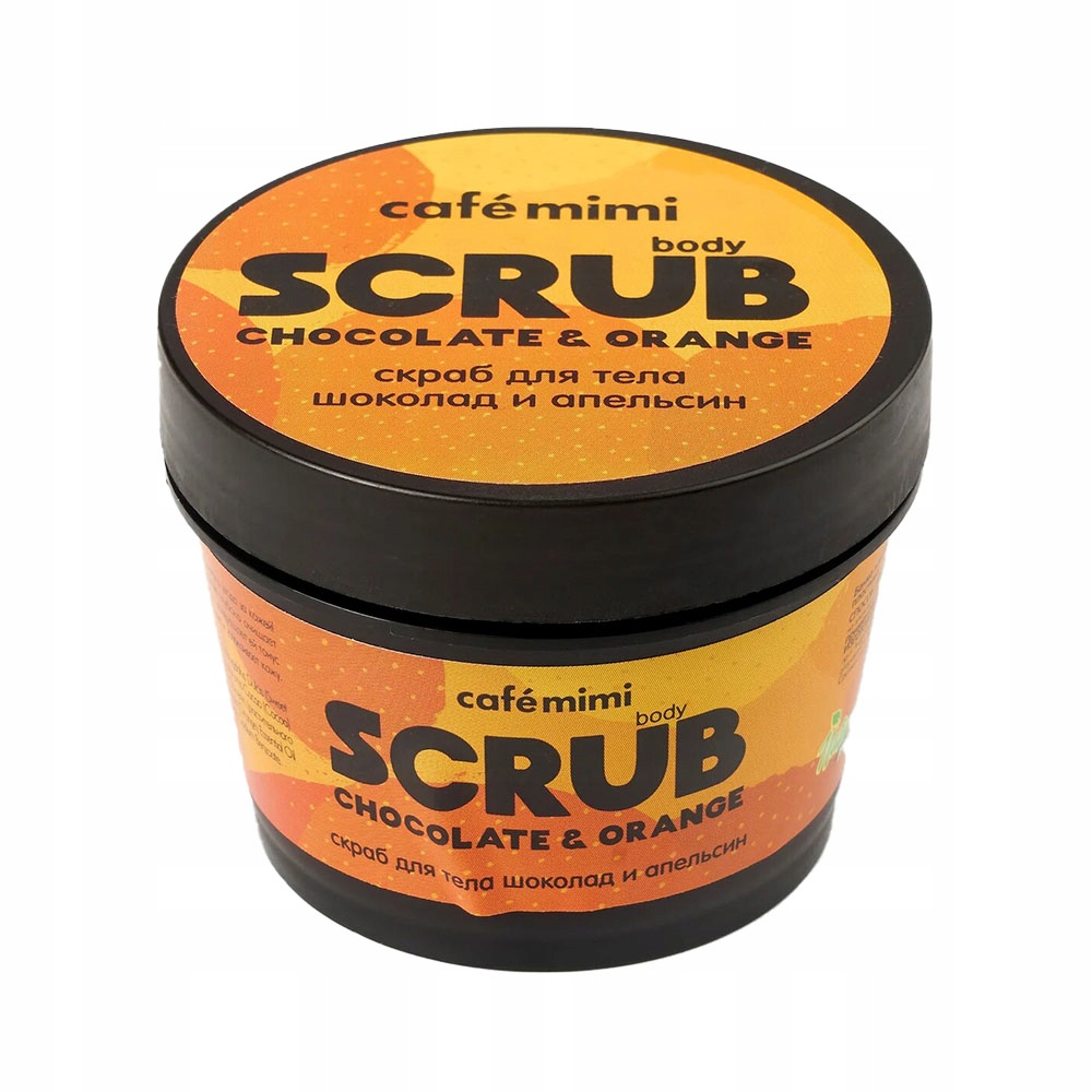 40335221646803451 Body Scrub peeling do ciała Czekolada i Pomarańcza 120g - obrazek 1