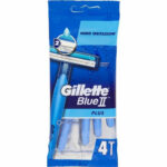 Blue II Plus jednorazowe maszynki do golenia dla mężczyzn 4szt