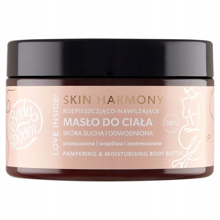 40565211675874163 Skin Harmony rozpieszczająco-nawilżające masło do ciała Relaksujący Kumpel 250ml - obrazek 1