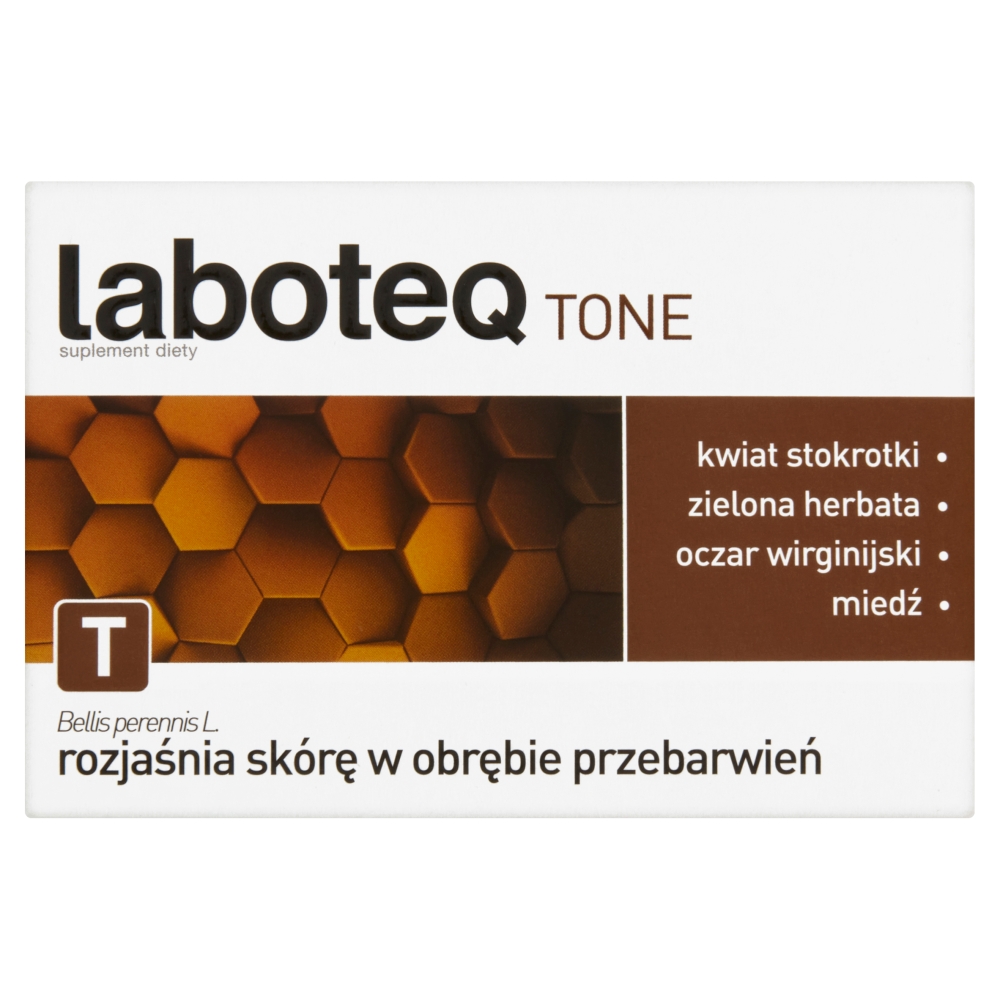 40569671678110558 Tone suplement diety rozjaśniający skórę w obrębie przebarwień 30 tabletek - obrazek 1
