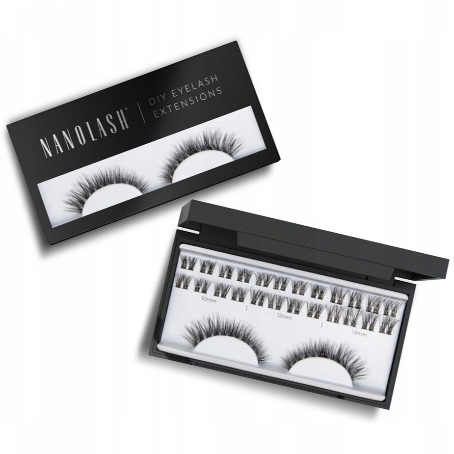 40675111715772655 DIY Eyelash Extensions sztuczne rzęsy w kępkach Harmony 36szt. - obrazek 1