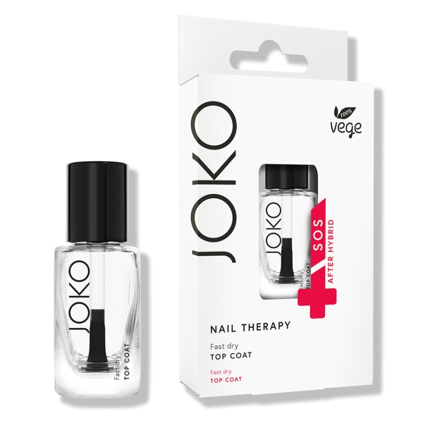40691281665074440 Nails Therapy odżywka do paznokci Top Coat 11ml - obrazek 1