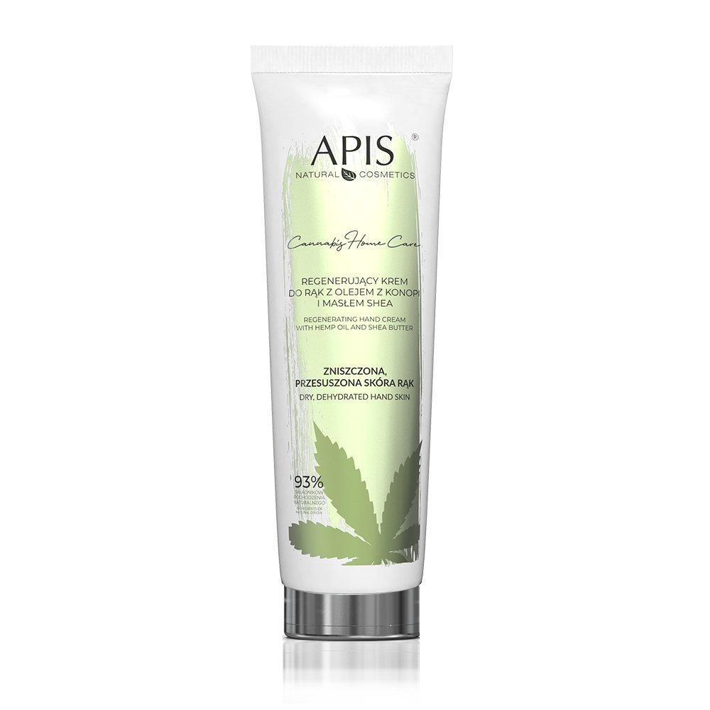40691511596808347 Cannabis Home Care regenerujący krem do rąk z olejem z konopi i masłem shea 100ml - obrazek 1
