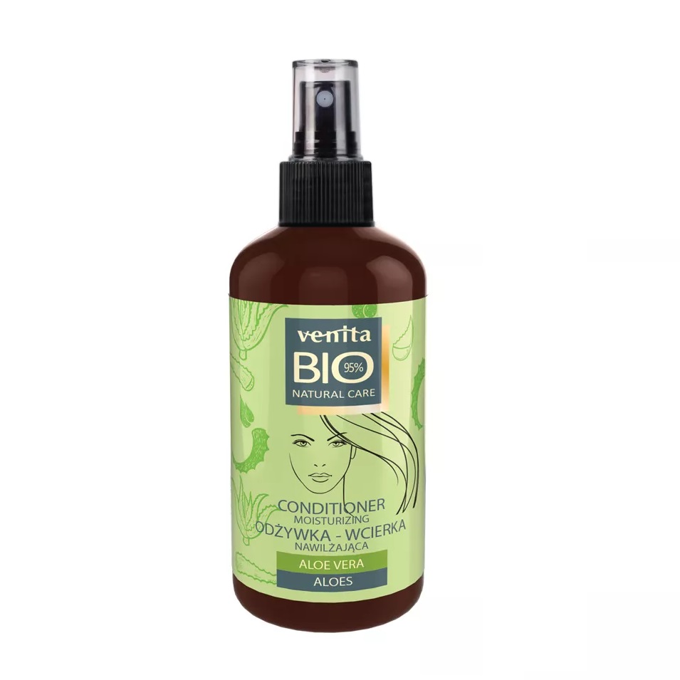 40899811659006615 Bio Aloes nawilżająca odżywka-wcierka do włosów i skóry głowy z ekstraktem z aloesu 100ml - obrazek 1