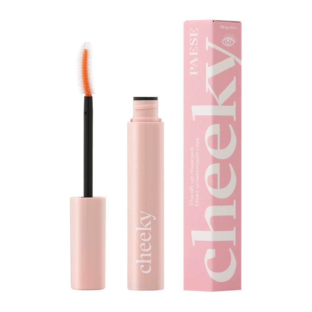 41066981617680328 Cheeky The Lift Up Effect Mascara tusz efekt uniesionych rzęs Black 9ml - obrazek 1