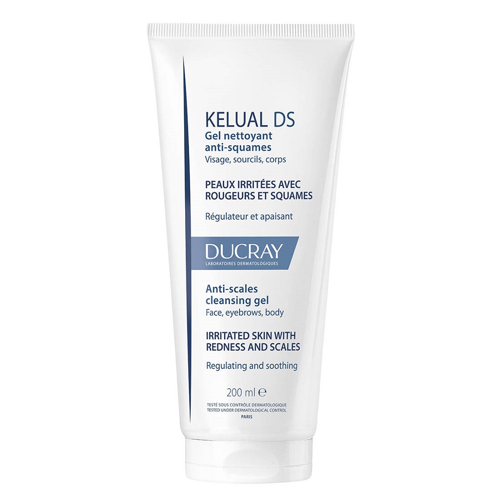 41069171748614112 Kelual DS żel oczyszczający do twarzy i ciała 200ml - obrazek 1