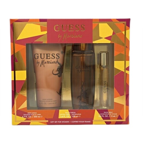 41124851764066692 Guess by Marciano zestaw woda perfumowana spray 100ml + balsam do ciała 200ml + woda perfumowana spray 15ml - obrazek 1