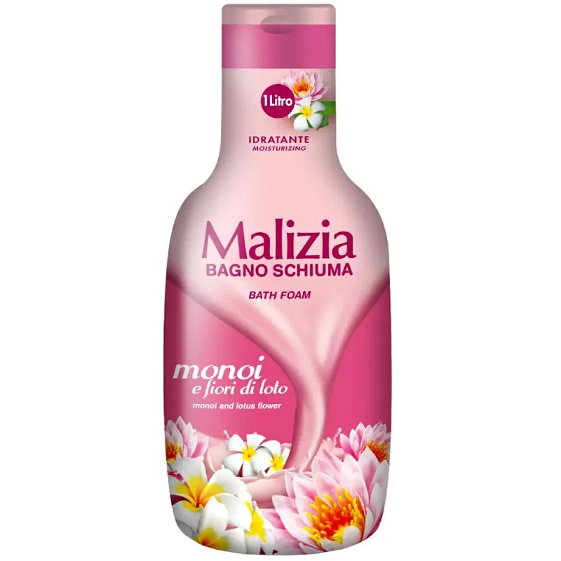 41126281647323984 Bath Foam płyn do kąpieli Monoi i Kwiat Lotosu 1000ml - obrazek 1