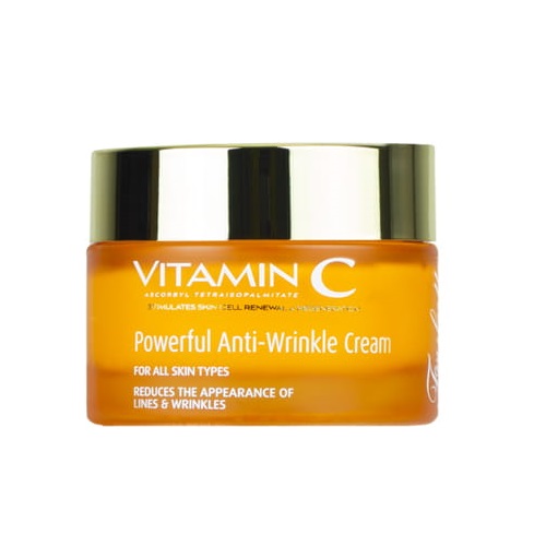 41170751695975919 Vitamin C Powerful Anti Wrinkle Cream przeciwzmarszczkowy krem do twarzy z witaminą C 50ml - obrazek 1