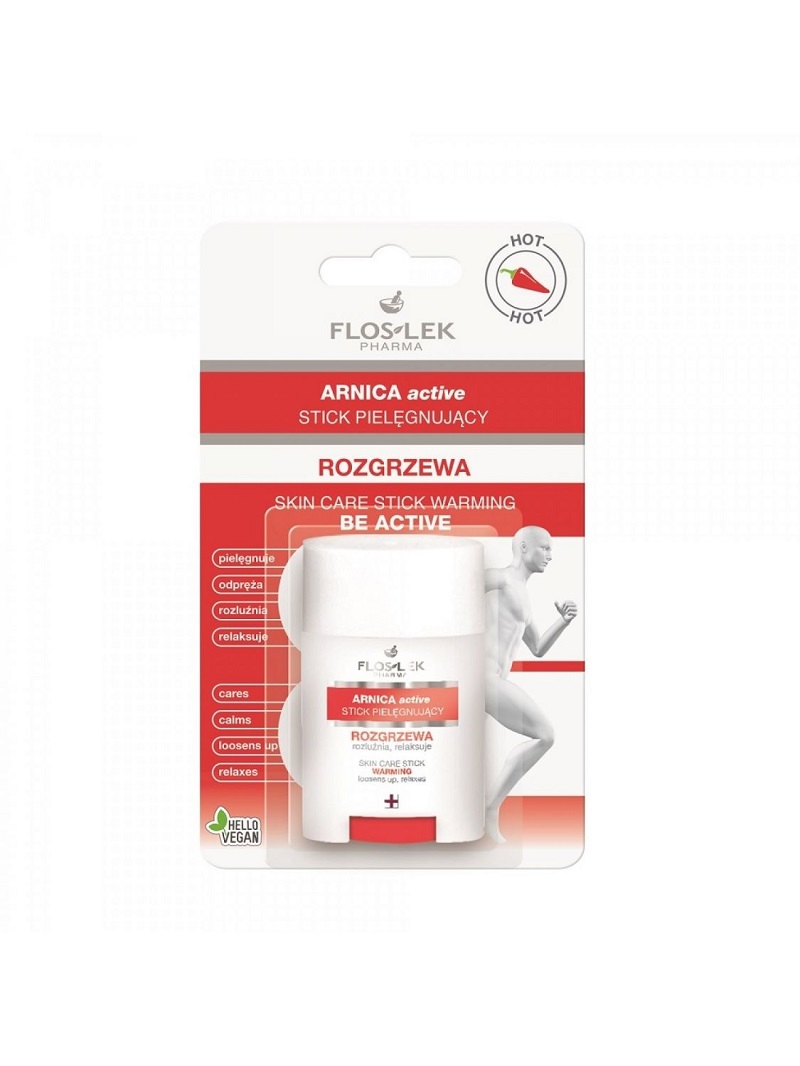 41180471645796587 Arnica Active Stick pielęgnujący sztyft rozgrzewający 16g - obrazek 1