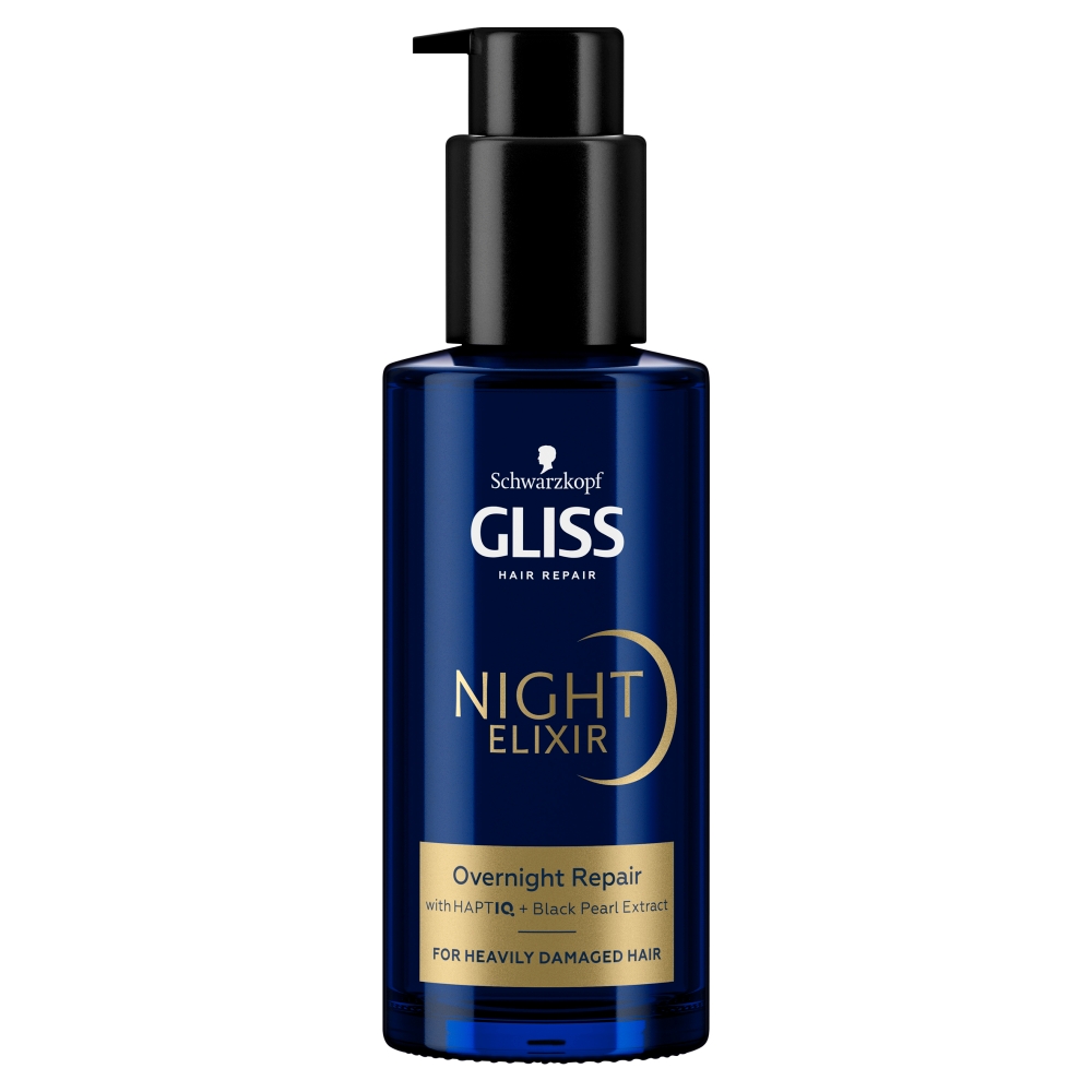 41247591684760123 Night Elixir Repair odbudowująca kuracja na noc bez spłukiwania do włosów mocno zniszczonych 100ml - obrazek 1
