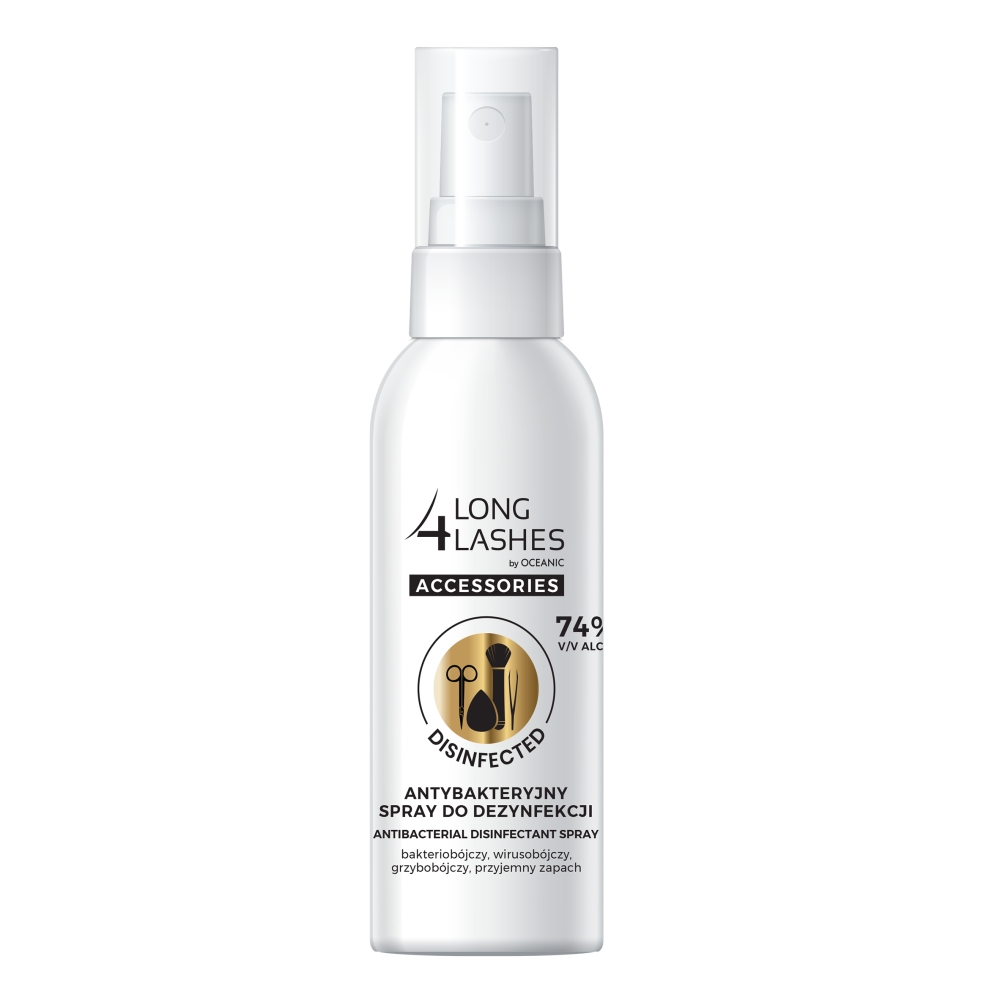 41254331614250022 Accessories antybakteryjny spray do dezynfekcji akcesoriów kosmetycznych 50ml - obrazek 1