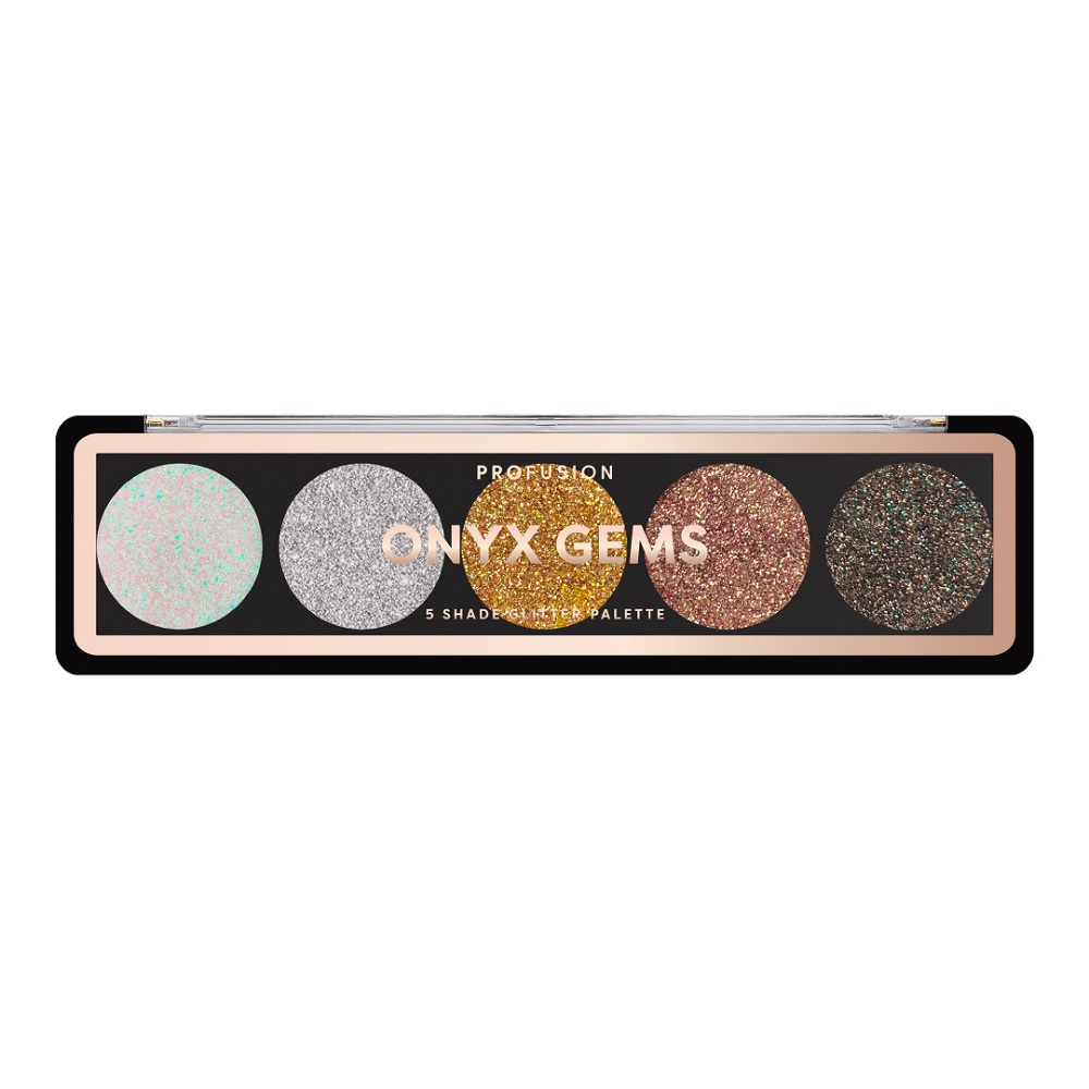 41348591636545165 Onyx Gems Eyeshadow Palette paleta 5 cieni do powiek - obrazek 1