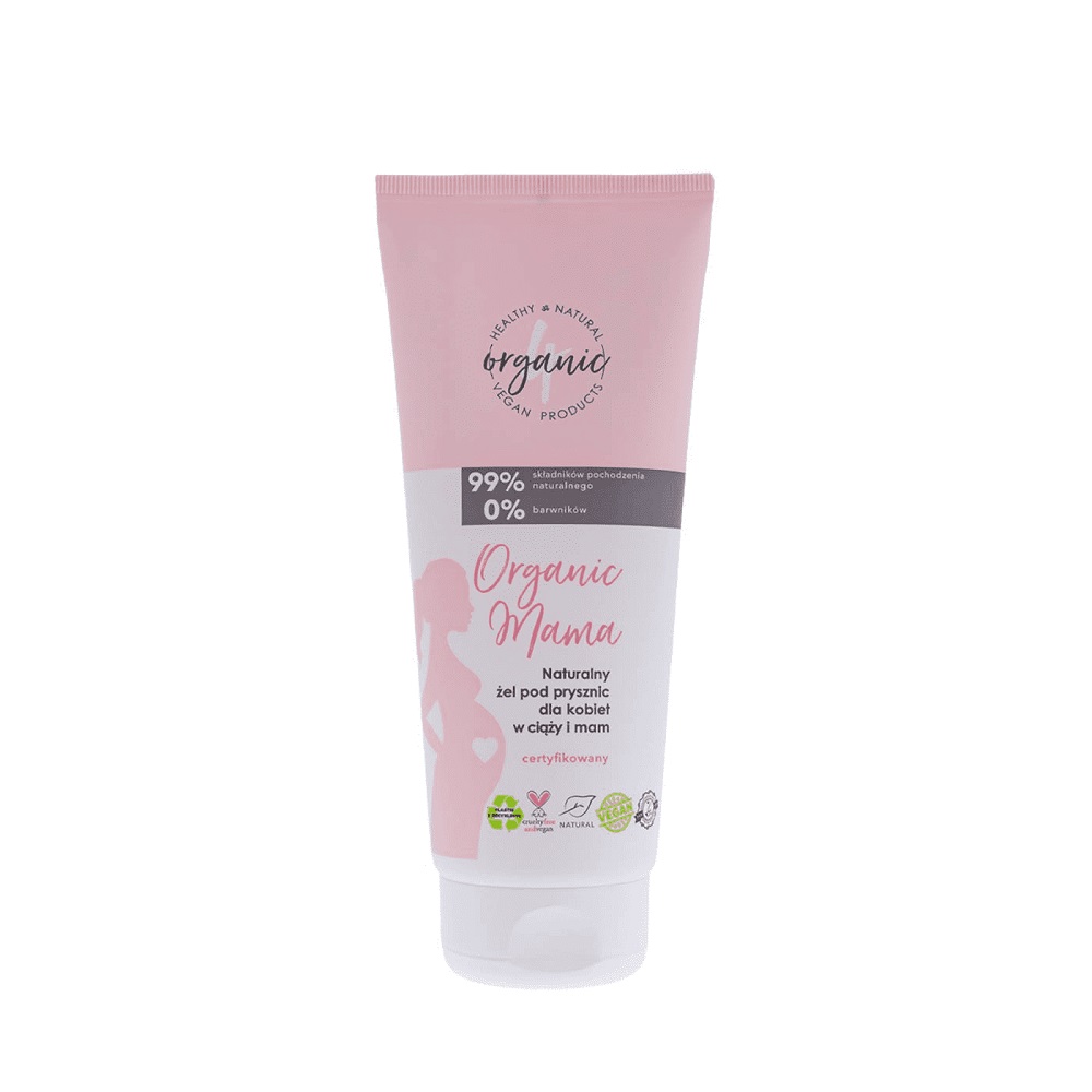 41377861616678629 Organic Mama naturalny żel pod prysznic dla kobiet w ciąży i mam 200ml - obrazek 1