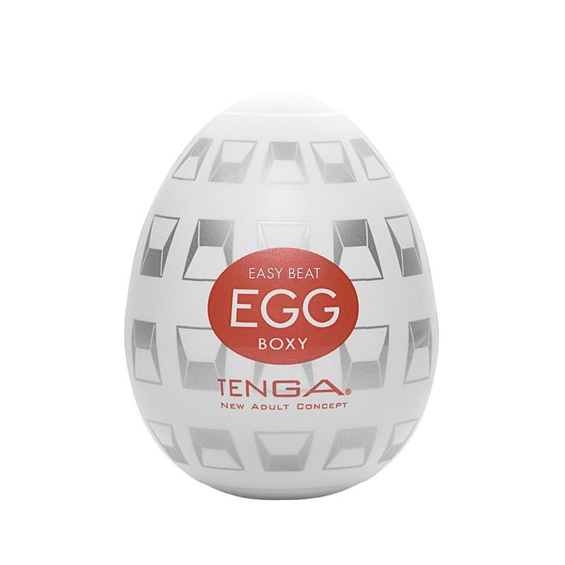 4138771637049631 Easy Beat Egg Boxy jednorazowy masturbator w kształcie jajka - obrazek 1