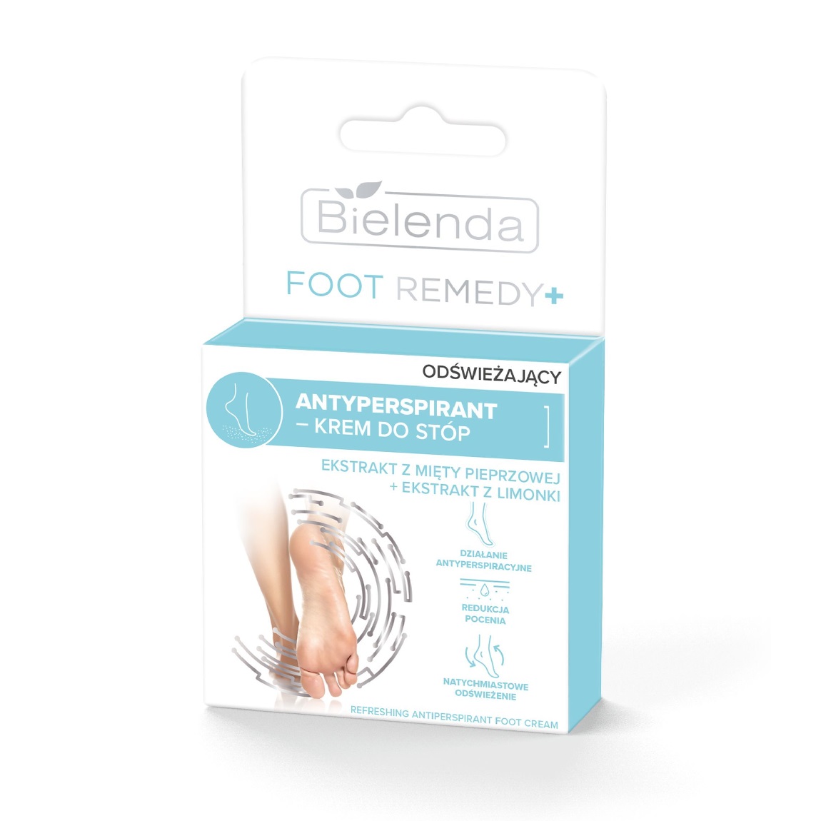41414581695034386 Foot Remedy odświeżający antyperspirant-krem do stóp 50ml - obrazek 1