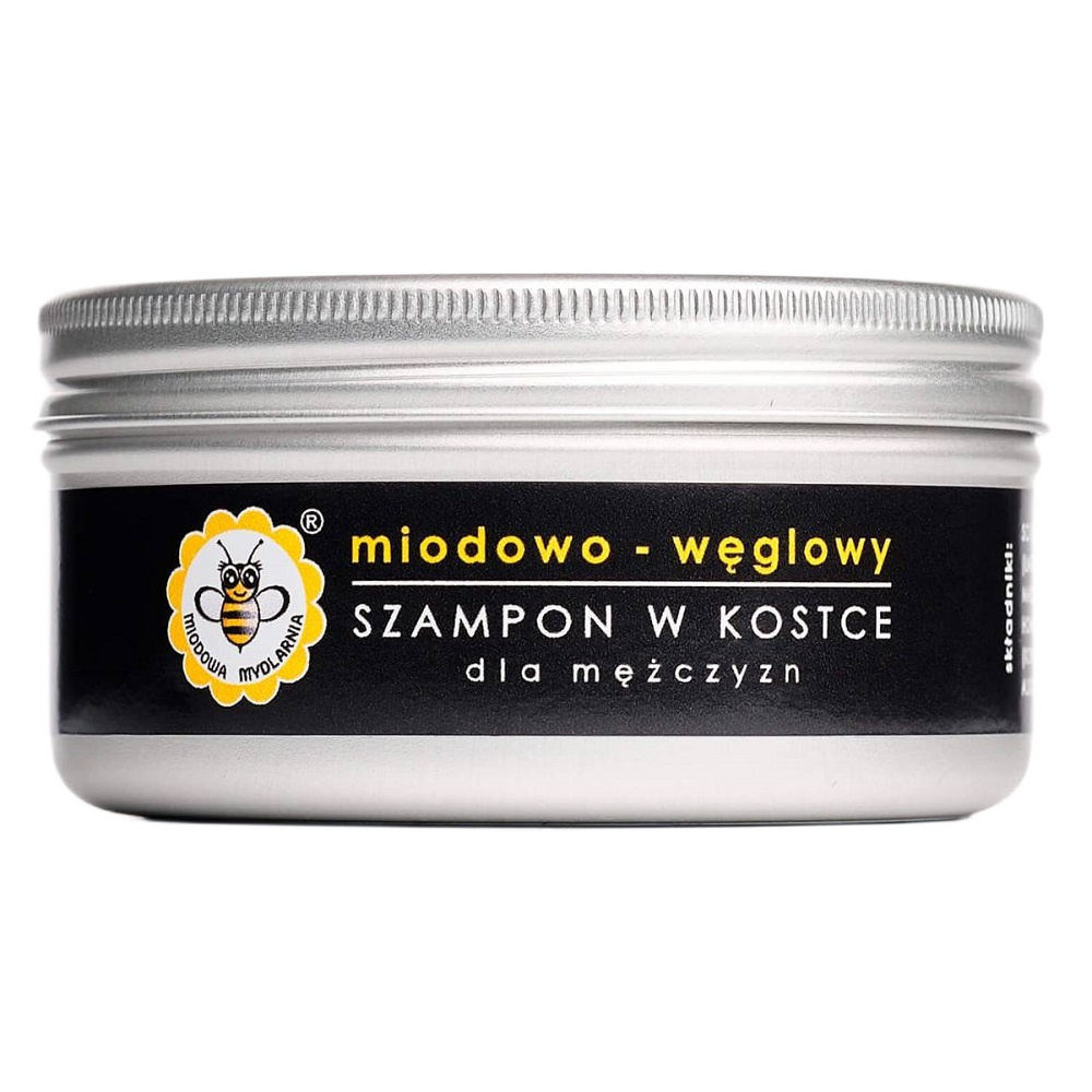41457931727088509 Szampon w kostce Miodowo-Węglowy 70g - obrazek 1
