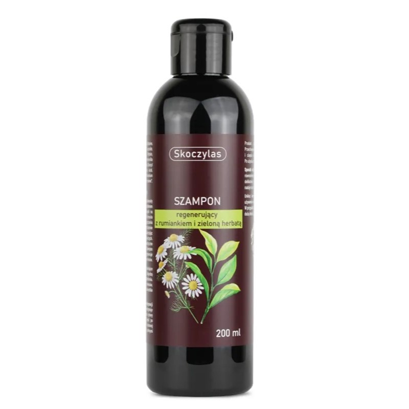 41518031742886099 Szampon regenerujący z rumiankiem i zieloną herbatą 200ml - obrazek 1