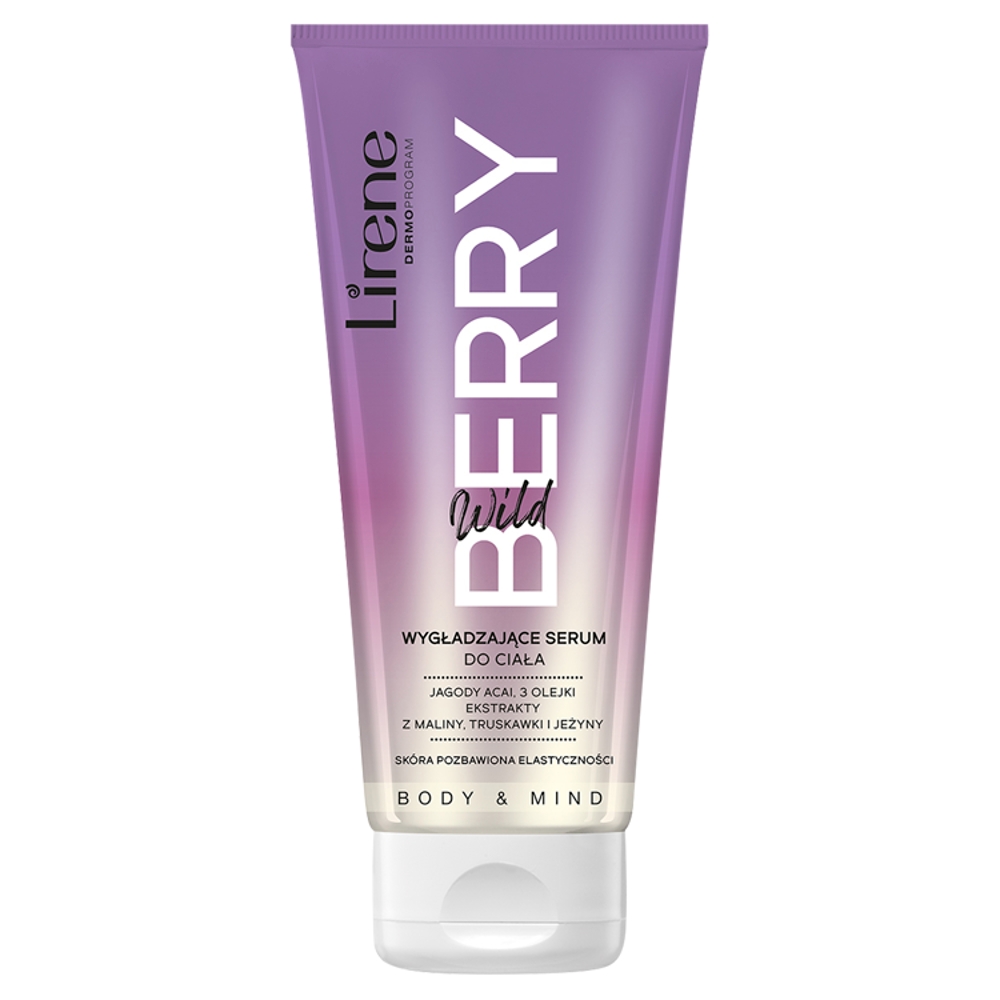 41561271649400184 Body & Mind wygładzające serum do ciała Wild Berry 200ml - obrazek 1