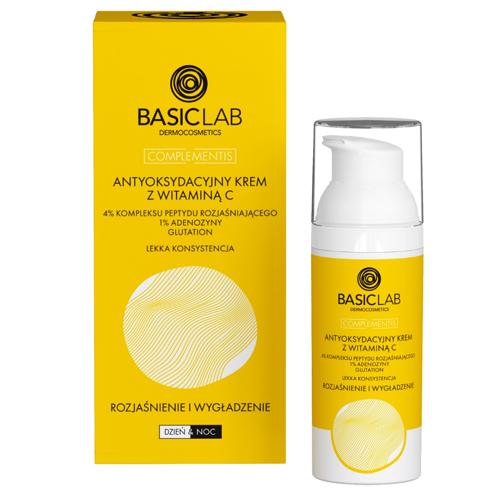 41731361711345996 Complementis antyoksydacyjny krem o lekkiej konsystencji z witaminą C Rozjaśnienie i Wygładzenie 50ml - obrazek 1