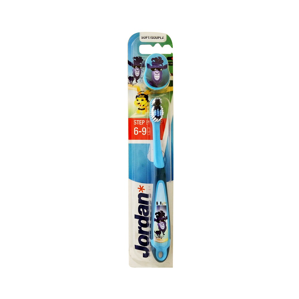41783461757416248 Step By Step zestaw szczoteczka do zębów dla dzieci 6-9 lat Miękka + pasta do zębów 12ml - obrazek 1