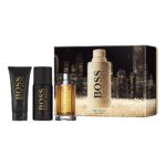Boss The Scent For Man zestaw woda toaletowa spray 100ml + dezodorant spray 150ml + żel pod prysznic 100ml