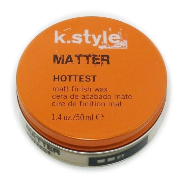 41827601692362630 K.Style Matter Matt Finish Wax elastyczny matujący wosk do stylizacji włosów 50ml - obrazek 1