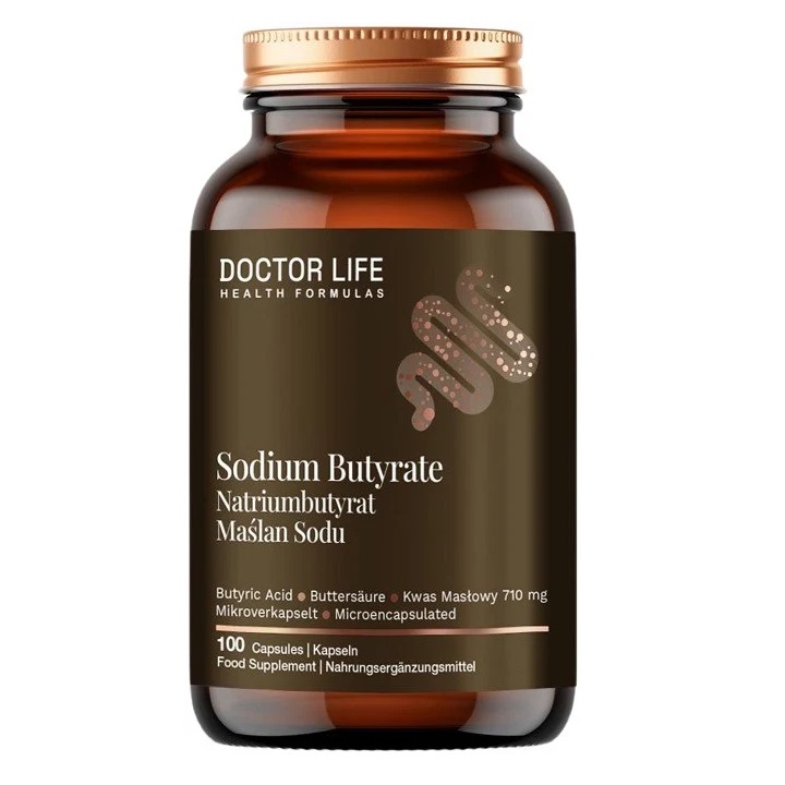 4187191738160415 Maślan Sodu 1000mg suplement diety 100 kapsułek - obrazek 1