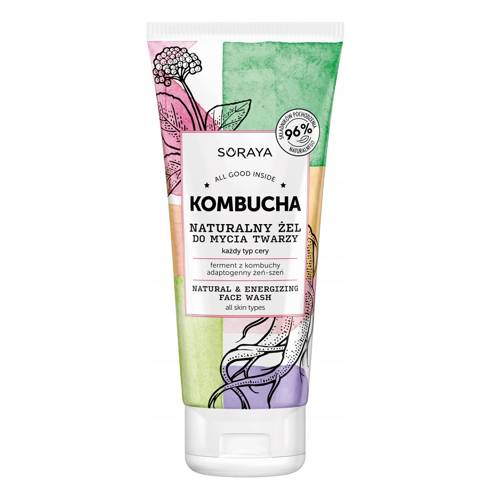 4202011669184240 Kombucha naturalny żel do mycia twarzy 150ml - obrazek 1