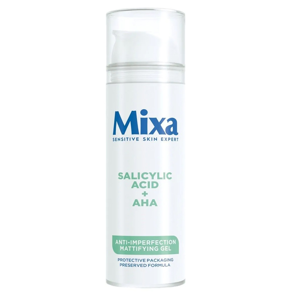 42186041749998262 Matujący żel przeciw niedoskonałościom Kwas salicylowy + kwasy AHA 50ml - obrazek 1
