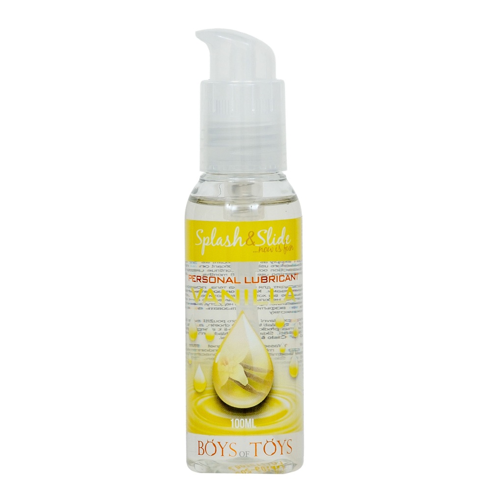 42278521753361043 Splash & Slide Personal Lubricant żel intymny na bazie wody Vanilla 100ml - obrazek 1
