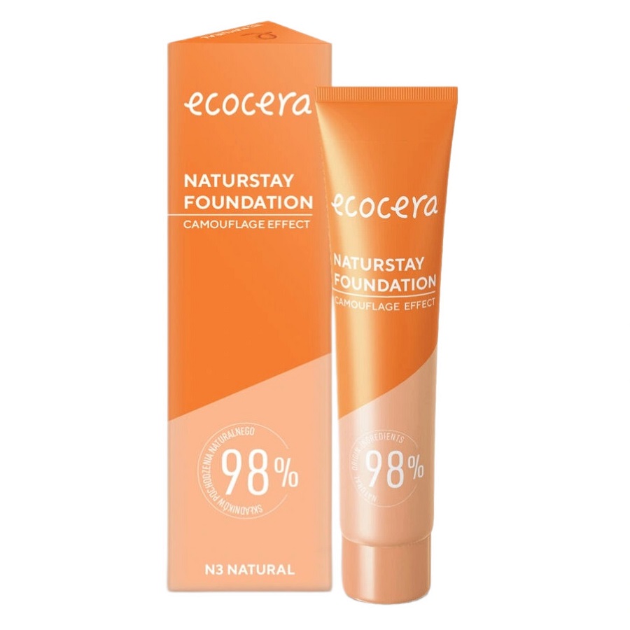 4229811708313337 Naturstay Foundation naturalny podkład kryjący N3 Natural 30ml - obrazek 1