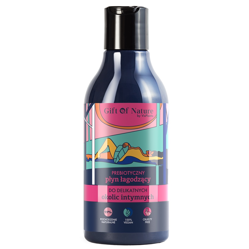 42327941621227137 Prebiotyczny łagodzący płyn do higieny intymnej 300ml - obrazek 1