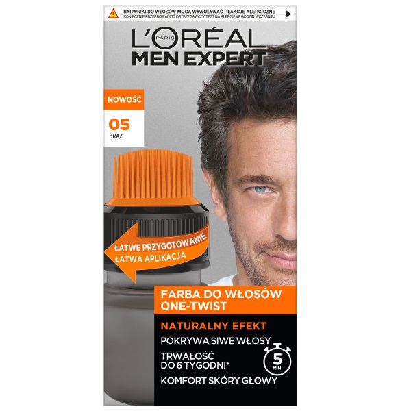 42358891648443908 Men Expert One-Twist farba do włosów 05 Brąz - obrazek 1