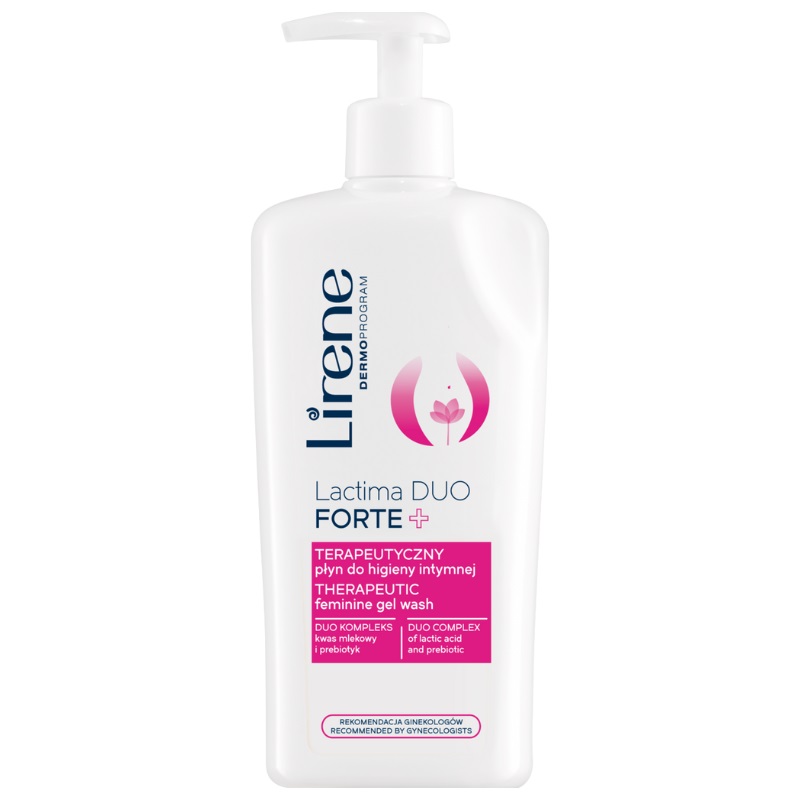 42405881693850261 Lactima Duo Forte+ terapeutyczny płyn do higieny intymnej 300ml - obrazek 1