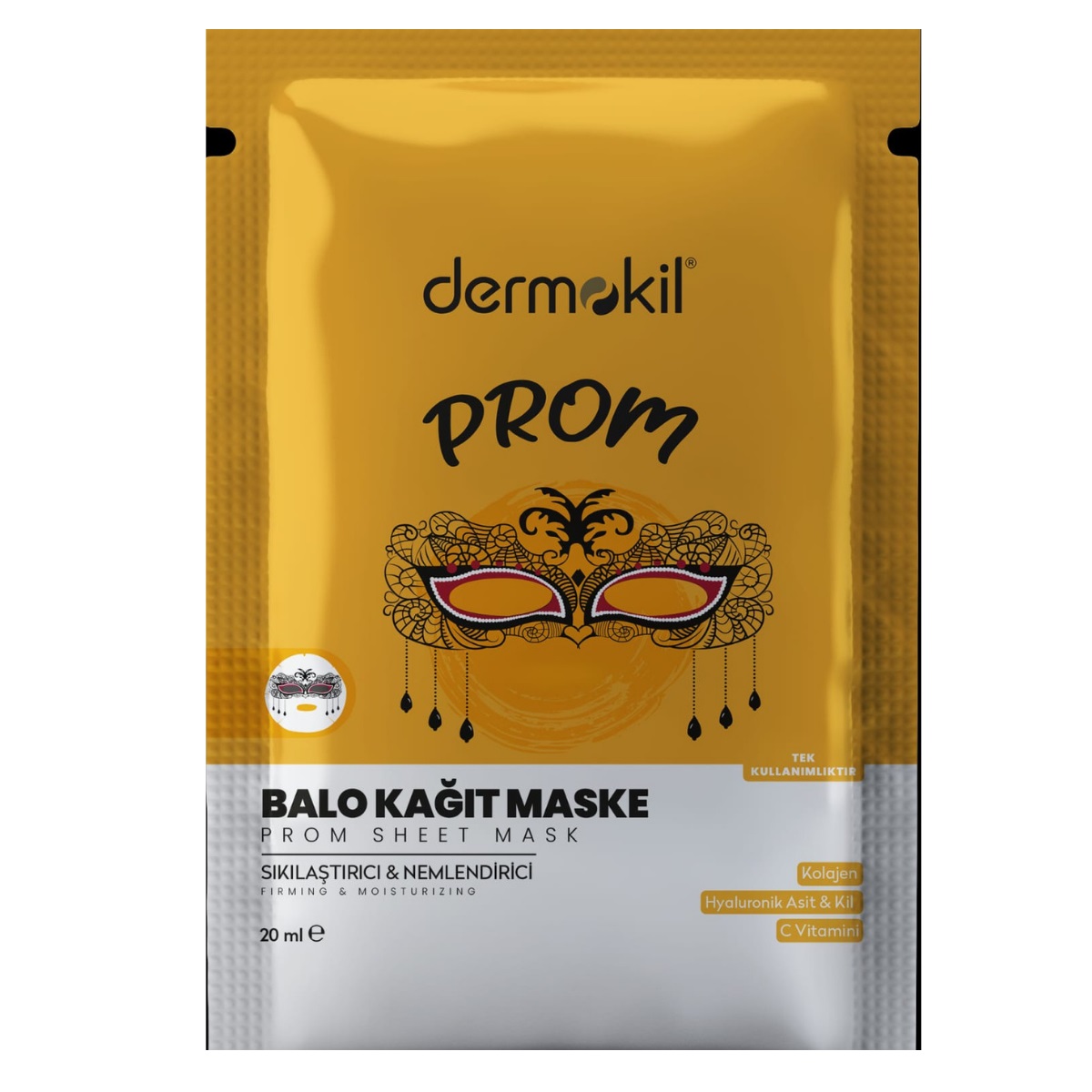42417801691068798 Sheet Mask maseczka do twarzy w płachcie Prom 20ml - obrazek 1