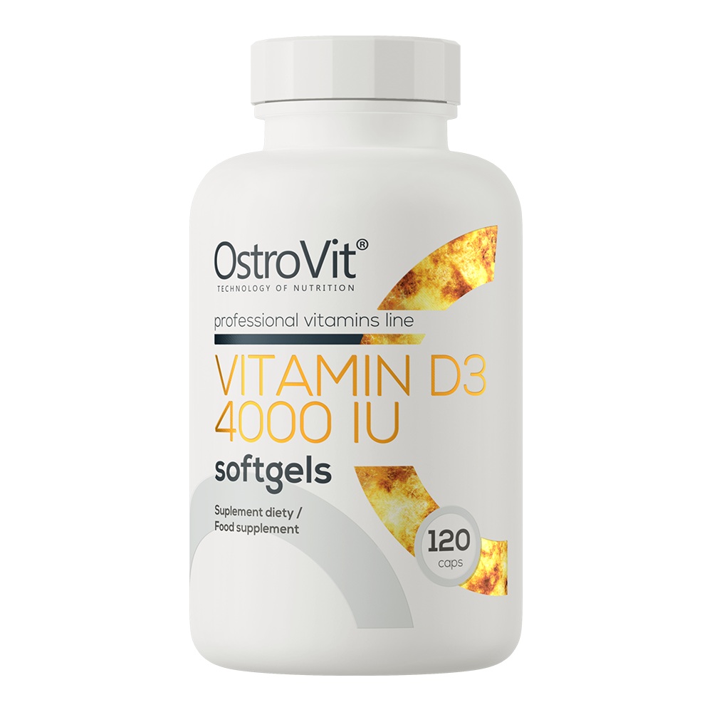 42421211752839123 Vitamin D3 4000IU suplement diety 120 kapsułek - obrazek 1