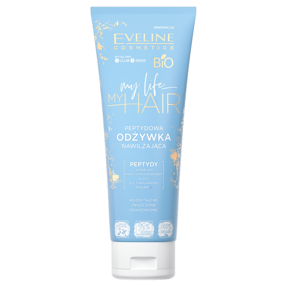 4250371684313647 My Life My Hair peptydowa odżywka nawilżająca 250ml - obrazek 1