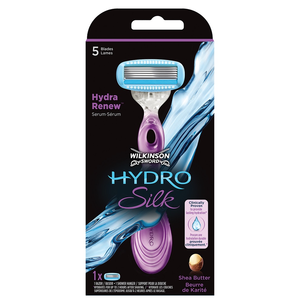 42515311676359496 Hydro Silk maszynka do golenia z wymiennymi ostrzami dla kobiet 1szt - obrazek 1