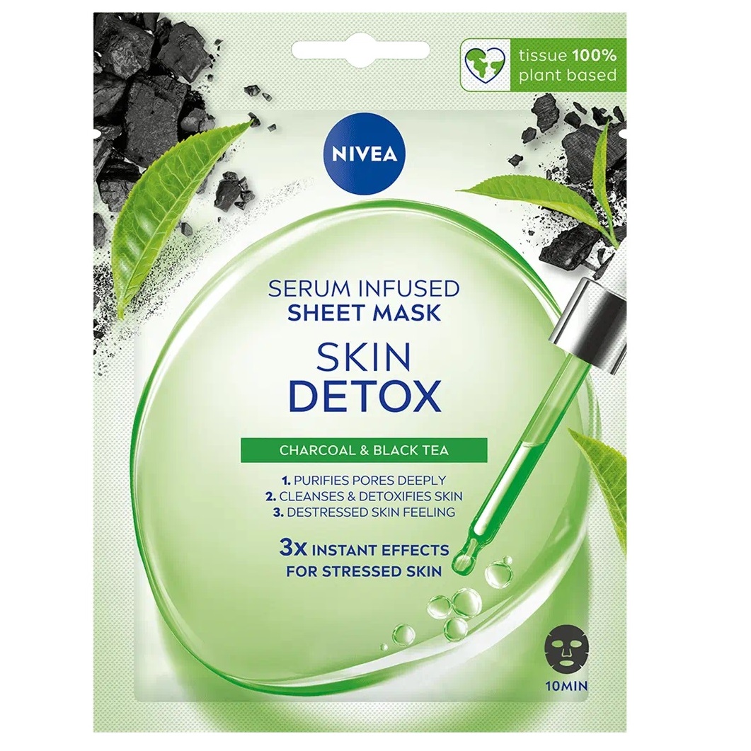 42524871750945625 Skin Detox maska w płachcie z serum detoksykującym - obrazek 1