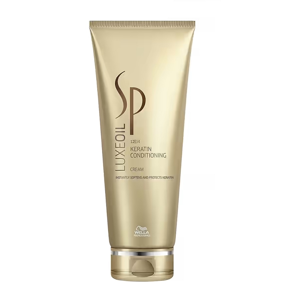 42661121674642690 SP Luxe Oil Keratin Conditioning Cream keratynowa odżywka do włosów 200ml - obrazek 1