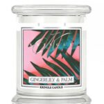 Średnia świeca zapachowa z dwoma knotami Gingerlily & Palm 411g