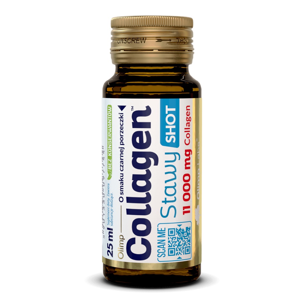 42672581742974028 Collagen Stawy Shot 11 000 mg suplement diety smak czarnej porzeczki 25ml - obrazek 1