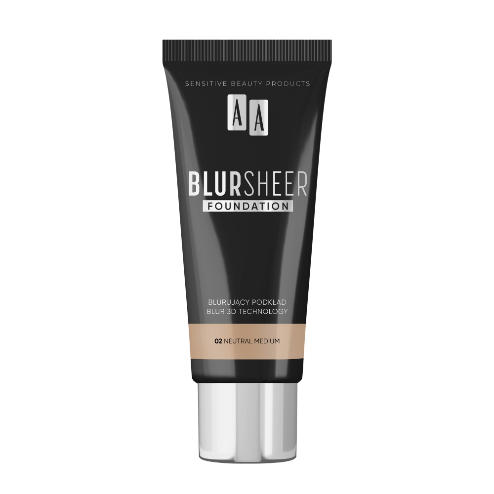 42705471746002531 Blur Sheer podkład blurujący 02 Neutral Medium 30ml - obrazek 1